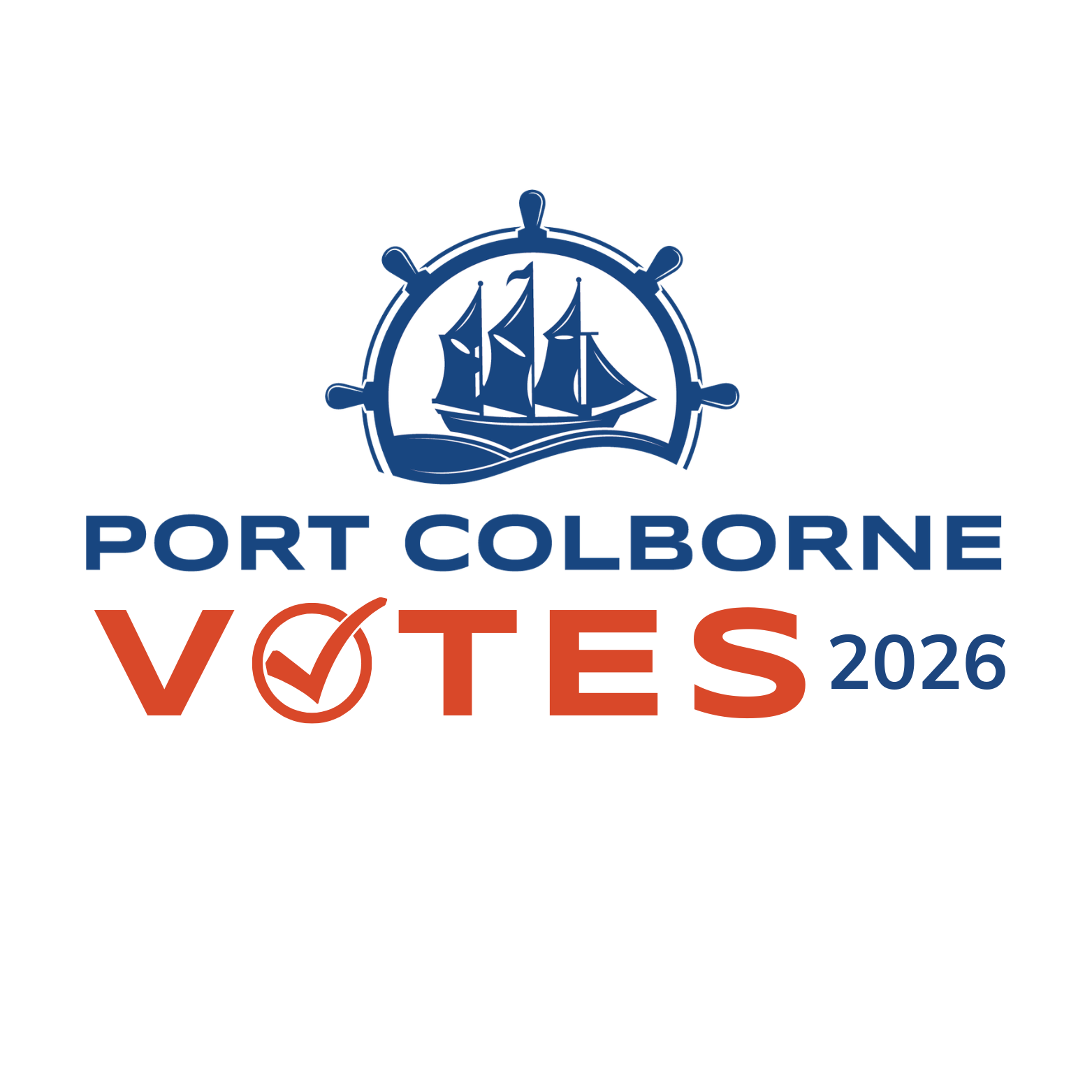Port Colborne Votes 2026 Logo